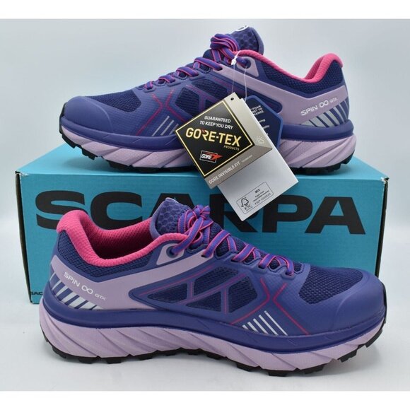 Scarpa Womens EU 38.5 Spin Infinity GTX Gore-Tex Waterproof Trail Running Shoes - Picture 4 of 16
